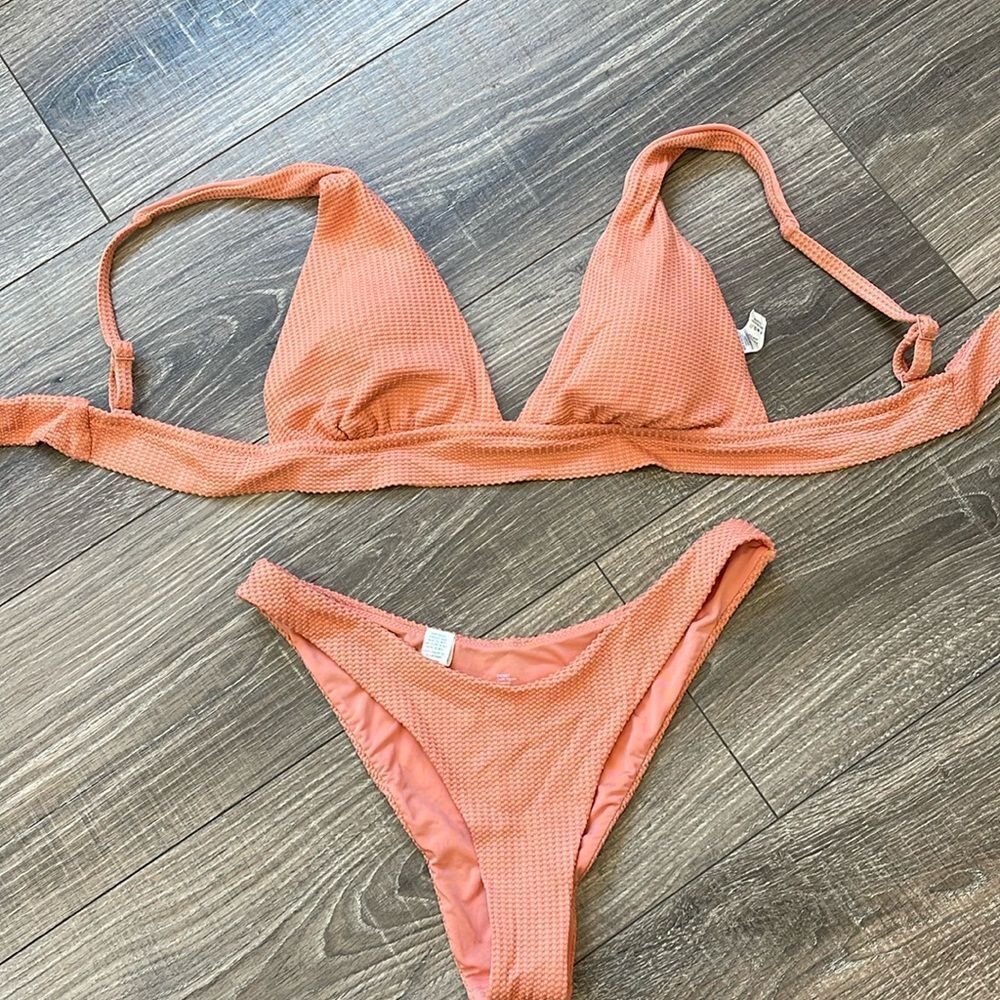 Aerie waffle Bikini (small/large)